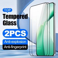 2Pcs Full Cover Tempered Glass for Samsung Galaxy A56 A53 A35 A36 A55 A25 A20 Screen Protector for Samsung A15 A16 A26 A54 A73