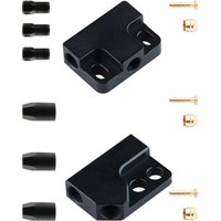 AliExpress nfox Tricycle Hydraulic Brake Oil Brake Tee Aluminum Alloy One Tow Two Accessories Modified Oil Pipe Connector Oil Distribution Valve
