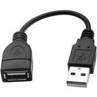 USB 2.0 A Male to A Female Data Sync Black Charger Extension Cable Cord USB Cable for Mouse Keyboard Printer Hard Drive