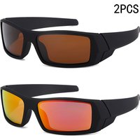 AliExpress NONE New Mountain Bike Outdoor Cycling Sunglasses Men And Women Same Style Futuristic Technology-sensing Car Sunglasses JH3031