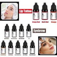 Eyebrow tattoo color 5ML beginner practice embroidery cream easy to color fog eyebrow lip floating eyeliner color