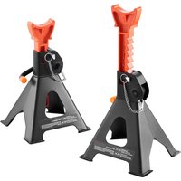 Jack Stands, 3 Ton (6000 lbs) Car Jack Stands Double Locking, 10.8-16.3 inch Adjustable Height, for lifting SUV, Truck,Car