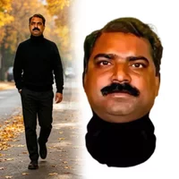 AliExpress NONE Indian-style Party Realistic Mask Headgear, Abstract and Funny Cosplay Mask, Essential Equipment for Going Out for Cycling