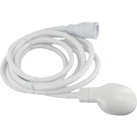Long lasting Rubber Push On Shower Hose & Head for Single Tap Spray Mixer Tap Suitable for Bath and Basin Taps