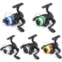 Portable Drag Fish Wheels Ultralight Fishing Reel Gear Ratio 5.2:1 Spinning Reel With 60m Fishing Line Angling Supplies
