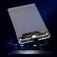 2.5 Inch External Hard Disk Drive Box Hard Drive Enclosure USB 2.0 USB 3.0 Portable Solid State Drive Box SATA for Laptop Tablet