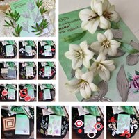 Photo Frame Square Breath of Spring metal die cutting 2026 new DIY die molds scrap booking paper making cuts crafts big dies