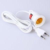 E27 Hängende Verlängerungslampe für Zimmerpflanzen, Garten- und Zeltbeleuchtung, LED-Glühbirnenhalter mit 2/4/9m Kabel, EU/US-Stecker mit Schalter