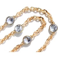 Inlaid Diamond Decoration Bag Accessories 120cm Bag Chain Replacement Shoulder Messenger Bag Strap Handles for handbag