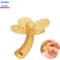 PHILIPS Avent BPA Free Silicone Baby Teether Anti Drop Wrist Hand Teether Dental Care Gums Baby Accessorie