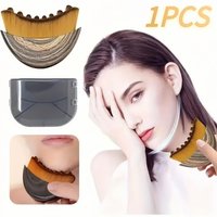 Lymphatic Contour Face Brush Ergonomic massager for lymphatic drainage, contour shaping and puffiness relief.