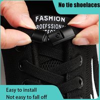No Tie Shoe Laces Outdoor Sports Shoelaces Without Ties Elastic Laces Sneakers for Kids Adult Unisex Shoelace Shoes Accessories
