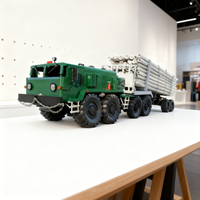 4573pcs MOC MAZ 537 Truck With Or Without Creator Model Building Blocks Creative DIY Gift Display Decor Assemble Premium Adult