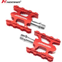 Homhin Bike Pedal Cycling Road Bike Aluminum Alloy Foot Pedal Bearings Bicycle Accessories