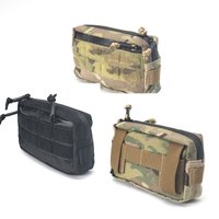 Horizontal Tool Bag Tactical Vest Outdoor Hunting Camping Chest Hanging Functional Pouchs