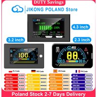 Akcesoria JIKONG Wyświetlacz LCD z ekranem dotykowym 2.3 3.2 4.3 cala do JK Smart BMS LiFePo4 Lto Li-Ion Battery Pack BMS 8S 10S 20S 100S 200A
