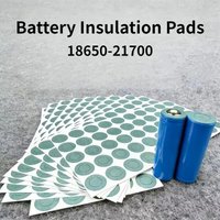 Li-ion Battery Insulation Gasket Barley Paper Battery Pack Cell Hollow Insulating Electrode Insulated Pads