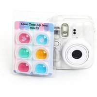 Photographic Accessories Close-Up Lens Filter Set Creative 4/6 Colors Selfie Close-Up Lens for Fujifilm Instax mini 13