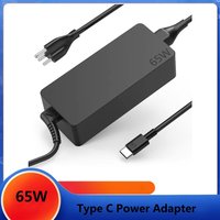 Laptop Charger Adapter Type C Power Adapter 65W 20V 3.25A USB C for Lenovo ThinkPad Hp Chromebook Yoga Huawei Xiaomi ASUS