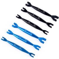 3pcs Wrench 3-4mm 4.5-5mm 5.5-7mm Double End Universal Spanner Open End Wrenches For Rc Crawler Car HSP Traxxas Axial SCX10