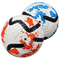 Sports Soccer Ball Size 5 Club Soccer Ball Soft Cover Sports Soccer Ball For Birthday Festival School Sports Game Teens Adult
