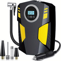 AliExpress 12V Car Tyre Inflator Corded Electric Digital Tire Air Compressor Pump 150PSI for Car Motorcycle Bike Ball