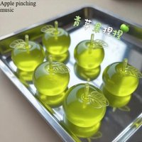 2026 Apple fudge balls relieve stress, sense of restlessness, toys, cute desks, decorations, adult and child party gifts.