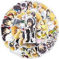 50pcs Maid Sama Self-adhesive Anime Stickers Manga Cartoon Girls Ayuzawa Misaki Usui Kawaii Drawing Doodle Decorations