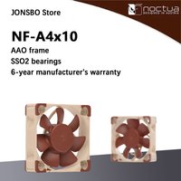 Noctua NF-A4x10 3pin/4pin 12V/5V Case Fan 40x40x10mm Thin Fan PWM Intelligent Temperature Control Ultra Small Fan