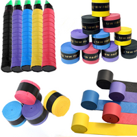 20/60pcs Universal Sweatbands Overgrip Anti-slip Tennis Racket Padel Shock Absorption Badminton Grips Slingshot Tennis Racket
