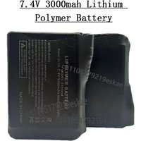 7.4V 3000mah Lithium Polymer Battery Heated Gloves Battery for Heating Vest, Heated Socks, Antifreeze Battery