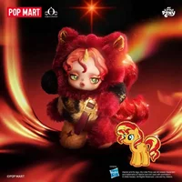 POP MART SKULLPANDA My Little Pony Series Plush Doll Pendant Mystery Blind Box Guess Toys Ornament Figurines Collection