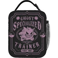 Gengar The Spooky Pokemon Insulated Lunch Bags Cooler Bag Meal Container High Capacity Tote Lunch Box for Men School Outdoor