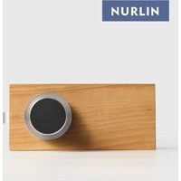 Nurlin US American Standard Real Leather Brass Lock Door Room Lever Handle Set Mortise Passage Privacy Dummy Brushed Matt Nickel