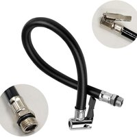 Tire Inflation Hose Valve Extension Universal Air Pump Connection Hose Tire Inflation Adapter for SUVs Cars Motorcycles
