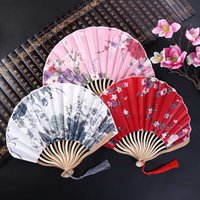 Classical Cooling Home Decoration Handicrafts Gift Sea Shell Shape Photography Prop Hand Fan Folding Fan Dance Fan