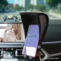AliExpress NONE Cell Phone Umbrella Sun Shade Sun Shade For Phone Mobile Phone Holder Glare Blocking Sun Shade For Phone For Car Motorcycle Bike