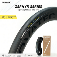AliExpress THINVIK THINIVK 360TPI Road Bicycle Tire 700x25/700X28C Lightweight 220g/235g Training Foldable Clincher Cycling Tyres