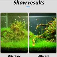 1PC three in one floating cleaning window scraper fish tank cleaning brush aquarium glass cleaning accessories tool scraper