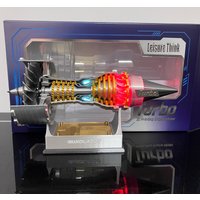Creative Trent 900 Turbofan Jet Engine Model Battery Powered Engine 26cm Model Toy