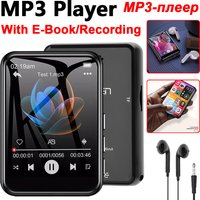 Metal MP3 Player Bluetooth 5.4 HiFi MP3 Music Player Built-in Speaker 2.4inch Touch Screen MP4 Player with E-book/Recording