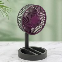 USB Plug Foldable Portable Mini Cooling Fan Adjustable Desktop Air Circulator Quiet Small Fan For Household Indoor Outdoor Offic