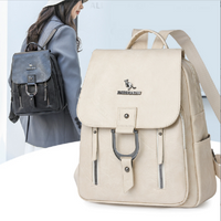 New Women's Fashion Luxury High Quality Leather Backpacks Large Capacity Travel Shoulder Bags Totes Crossbody Backpack Schoolbag