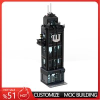 1267 PCS City Street Tower Encounter MOC Customize Modular Building Block Model Brick Technology Design DIY Toy Christmas Gift