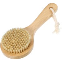New 1Pc Exfoliating Wooden Body Massage Shower Brush Natural Bristle Bath Brush Bathroom Women Man Skin Care Brush