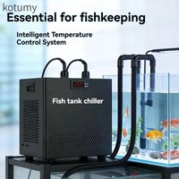 KOTUMY Mini Aquarium Chiller - Silent Energy-Saving Fish Tank Cooler with Temperature Control for Home Aquariums