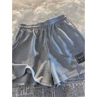 AliExpress NONE 2025 Summer New Women Waffle Comfortable Leisure Sports Shorts Loose Outdoor Cycling Camping Hiking Mountaineering Shorts