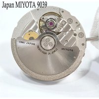 New 9039 Watch Movement Replacement Parts Winding Stem 42 Hours Power Reserve Skeleton Clock 24 Jewels Skeleton image 4