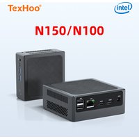 TexHoo Mini PC Intel N100 N95 N2940 Ryzen 5 3450U Supports up to 16GB DDR4 512GB SSD Dual LAN Desktop Gaming Computer