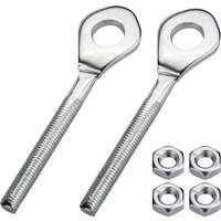 0.4" Chain Axle Adjuster Tensioner Adjuster Puller for 50cc 70cc 90cc 110cc 125cc ATV Quad Dirt Bike Chains Adjuster Bolt